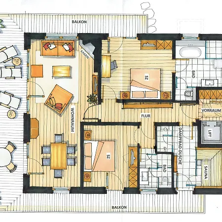 Alpesi faház Tennerhof Luxury *